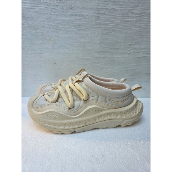 New Hoka One One Ora Primo Vanilla OFF WHITE Slip On 1141570 WOMEN 11.5 Men 10.5 - Picture 14 of 16
